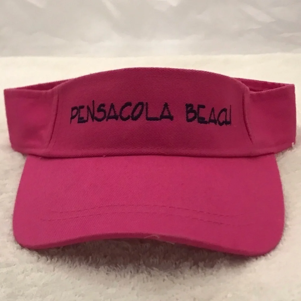 Shade Shack for Pensacola Beach Adjustable Pink Travel Visor